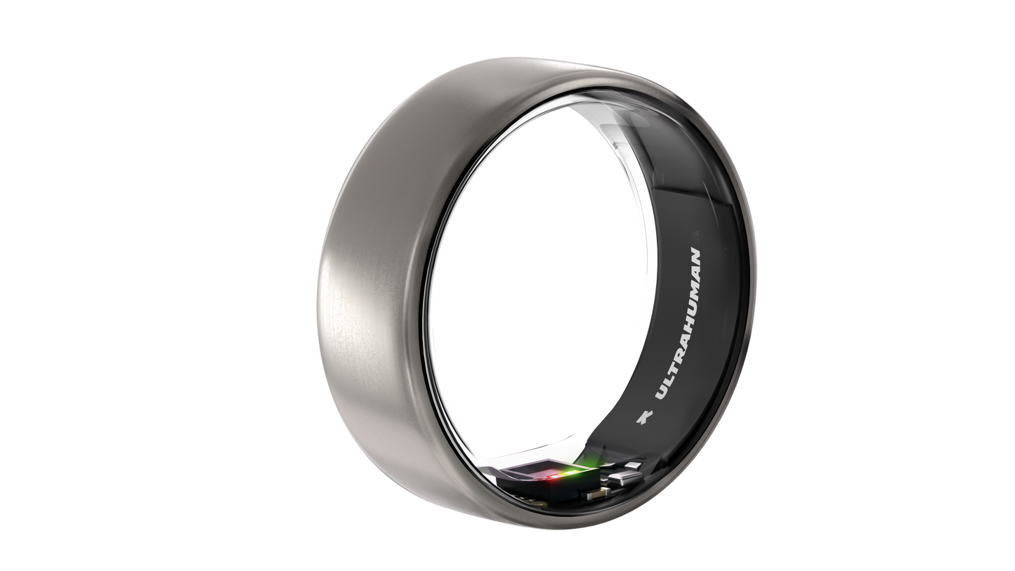 UltraHuman Ring AIR - Raw Titanium