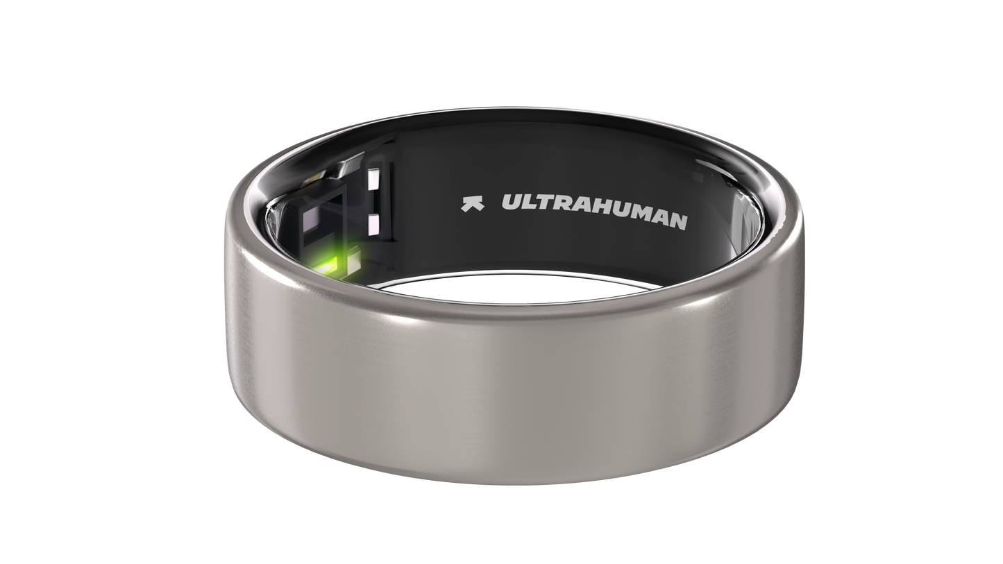 UltraHuman Ring AIR - Raw Titanium