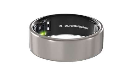 UltraHuman Ring AIR - Raw Titanium