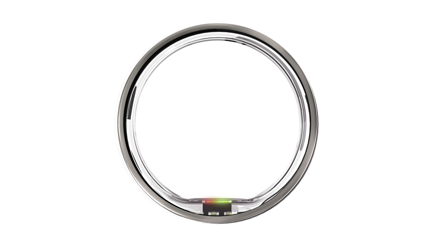 UltraHuman Ring AIR - Raw Titanium